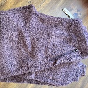 SKIMS Cozy Knit Pajama Set in Garnet L/XL